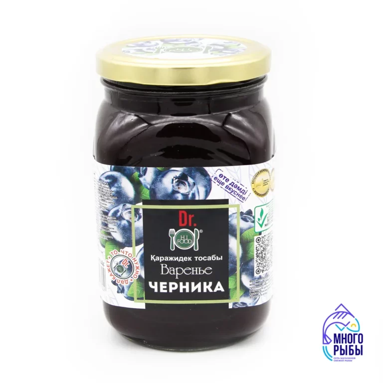 Варенье черника Dr. HI FOOD 900 гр (Казахстан)