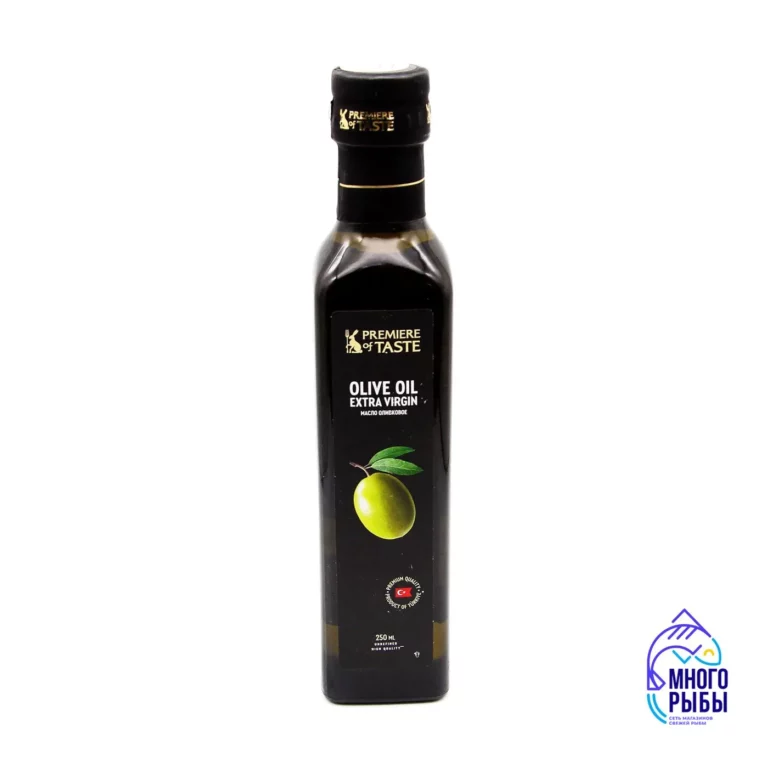 Масло оливковое нерафинированное Premiere of Taste 250 мл, стеклянная бутылка (Турция)