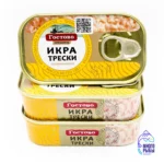 Икра трески Гостово ГОСТ 120 гр
