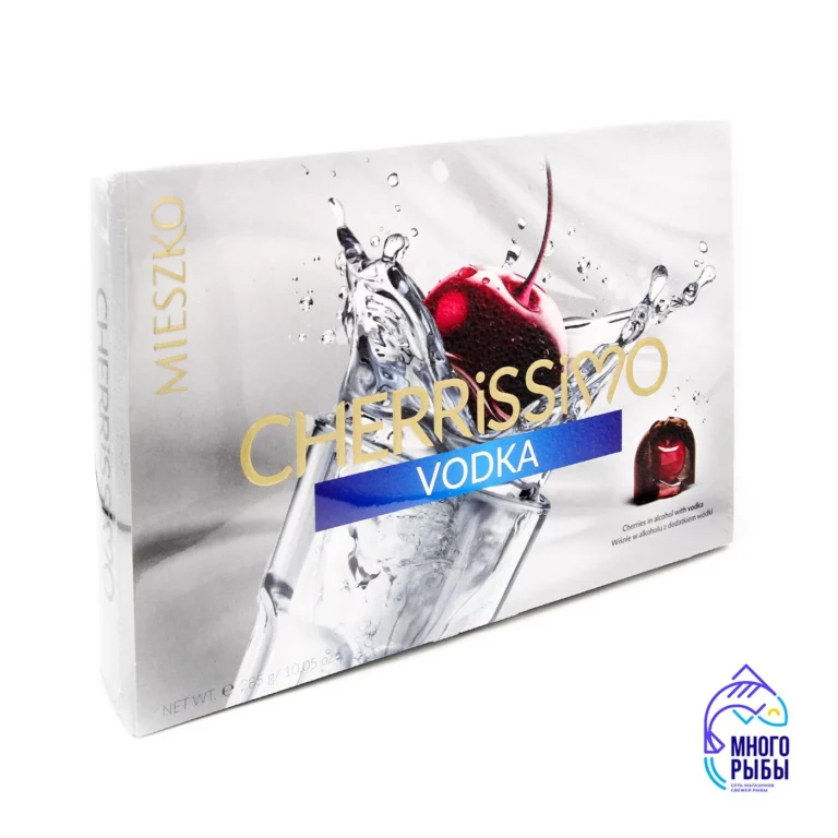 Конфеты шоколадные Cherrissimo Vodka набор 285 гр (Польша)