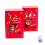 Конфеты Julia темный шоколад с мягкой мармеладной начинкой Fazer 150 гр (Финляндия)