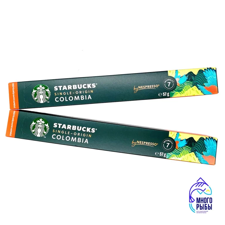 Кофе в капсулах Nestle Nespresso Starbucks Single-Origin Colombia,10капсул