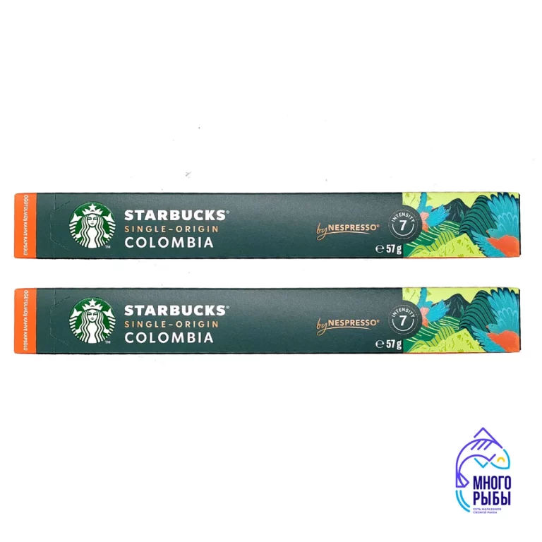 Кофе в капсулах Nestle Nespresso Starbucks Single-Origin Colombia,10капсул
