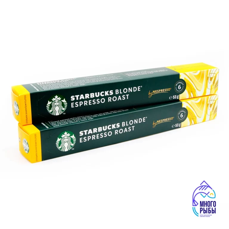 Кофе в капсулах Nestle Nespresso Starbucks Blonde Espresso Roast,10 капсул