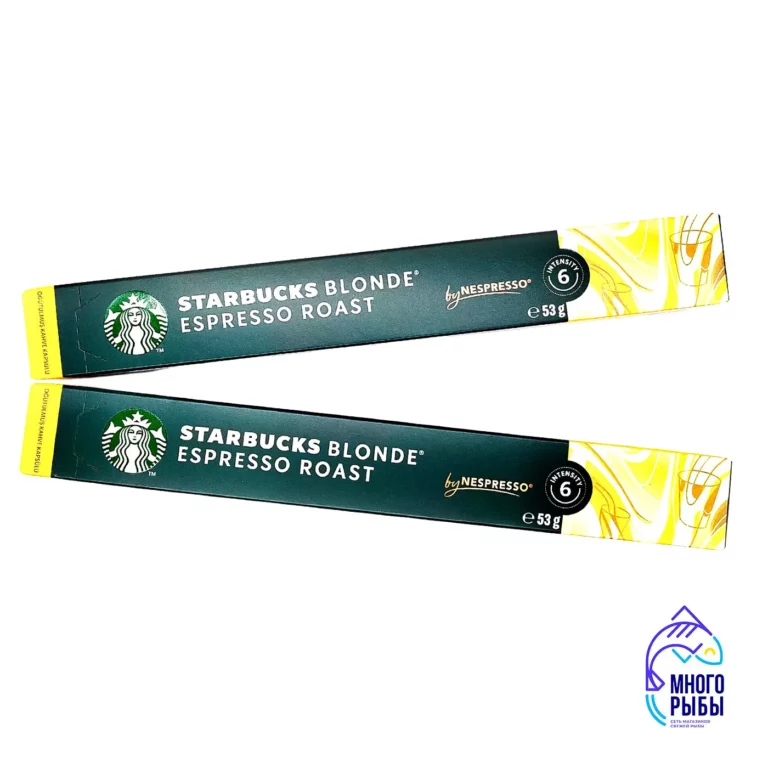 Кофе в капсулах Nestle Nespresso Starbucks Blonde Espresso Roast,10 капсул