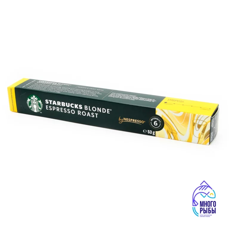 Кофе в капсулах Nestle Nespresso Starbucks Blonde Espresso Roast,10 капсул