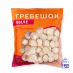 Гребешок филе замороженное 0,5 кг в упаковке