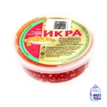 Икра нерки лососевая 150 гр пластиковая банка