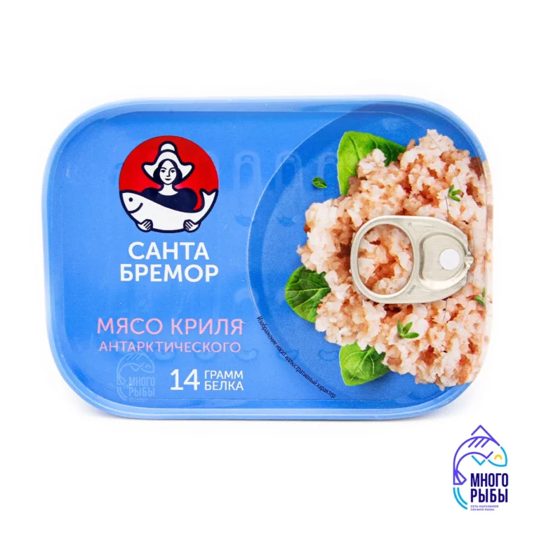 Мясо криля арктического Санта Бремор 100 гр