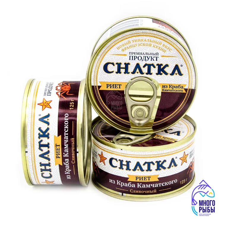 Риет из краба сливочный Снатка 125 гр