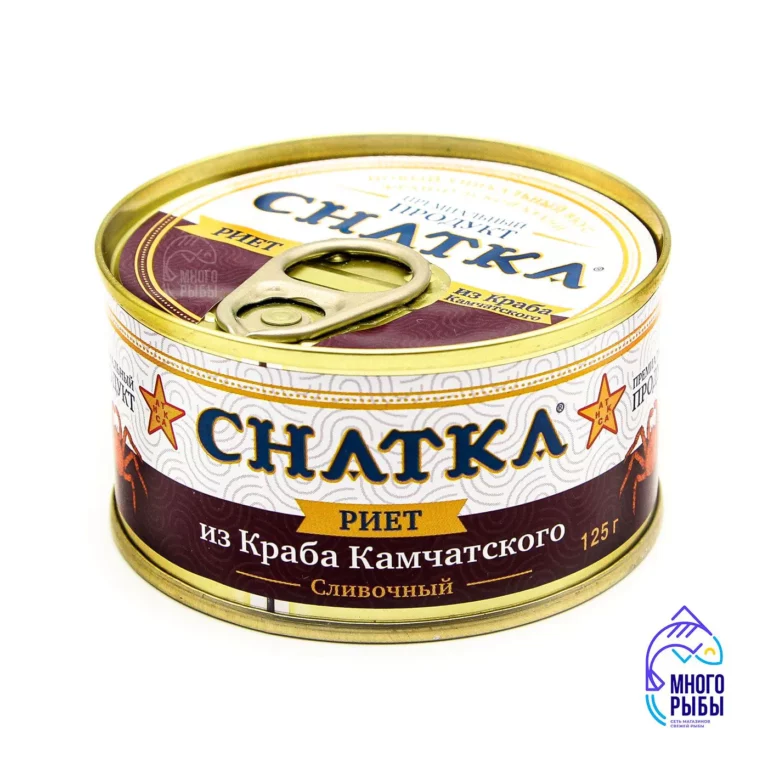 Риет из краба сливочный Снатка 125 гр