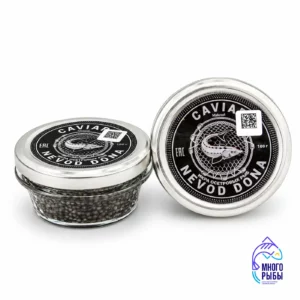 Икра черная бестера зернистая Caviar Nevod Dona 100 гр, стеклянная банка