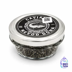 Икра черная бестера зернистая Caviar Nevod Dona 100 гр, стеклянная банка