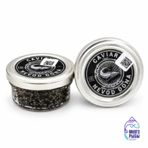 Икра черная бестера зернистая Caviar Nevod Dona 50 гр, стеклянная банка