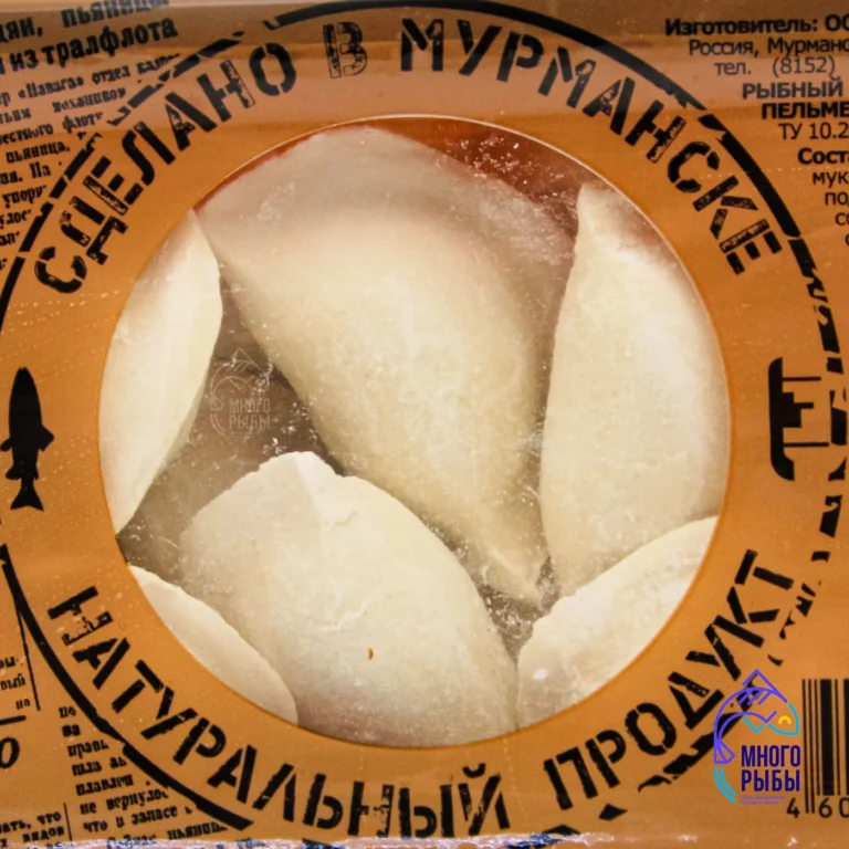 Пельмени из трески с палтусом Четверг 450 гр, замороженные
