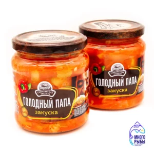 Голодный папа - кабачковая закуска