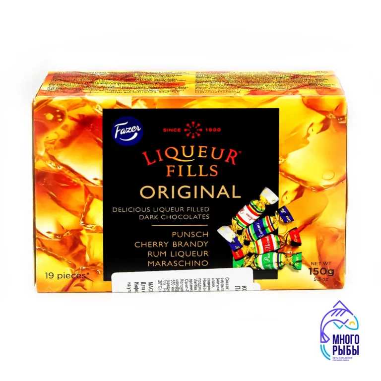 Конфеты шоколадные Liqueur Fills Original Fazer 150 гр (Финляндия)