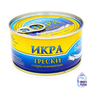Икра трески БаренцРус ГОСТ 185 гр