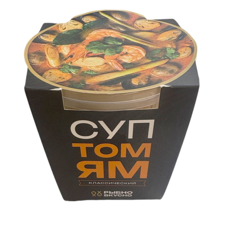 уп Том Ям классический Рыбно Вкусно 300 гр, замороженный