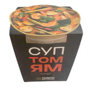 Суп Том Ям острый Рыбно Вкусно 300 гр, замороженный